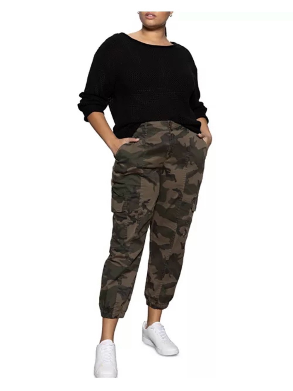 Sanctuary Olive Camo Cargo Joggers *NWOT
